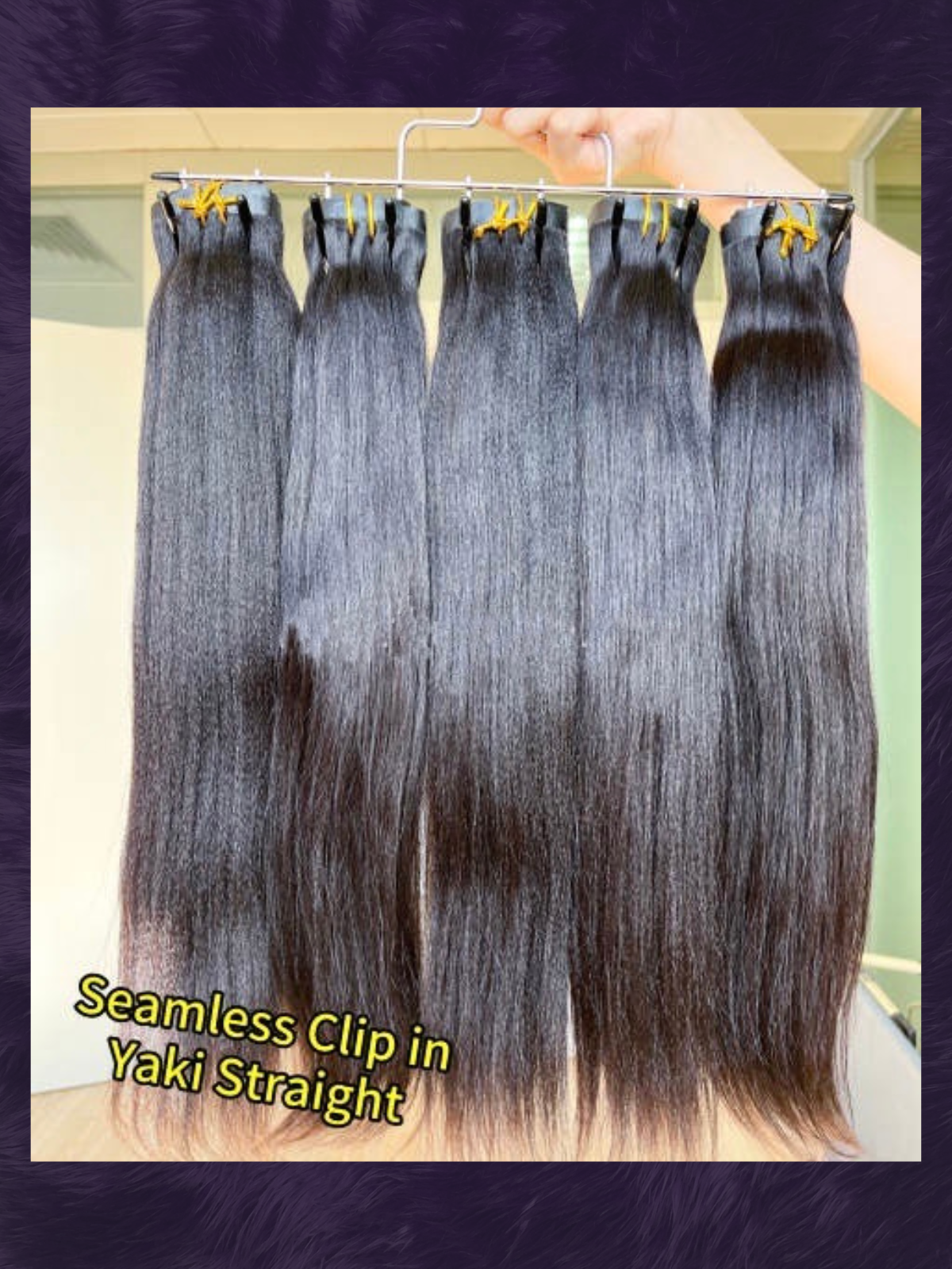 Seamless Mink Clip-ins